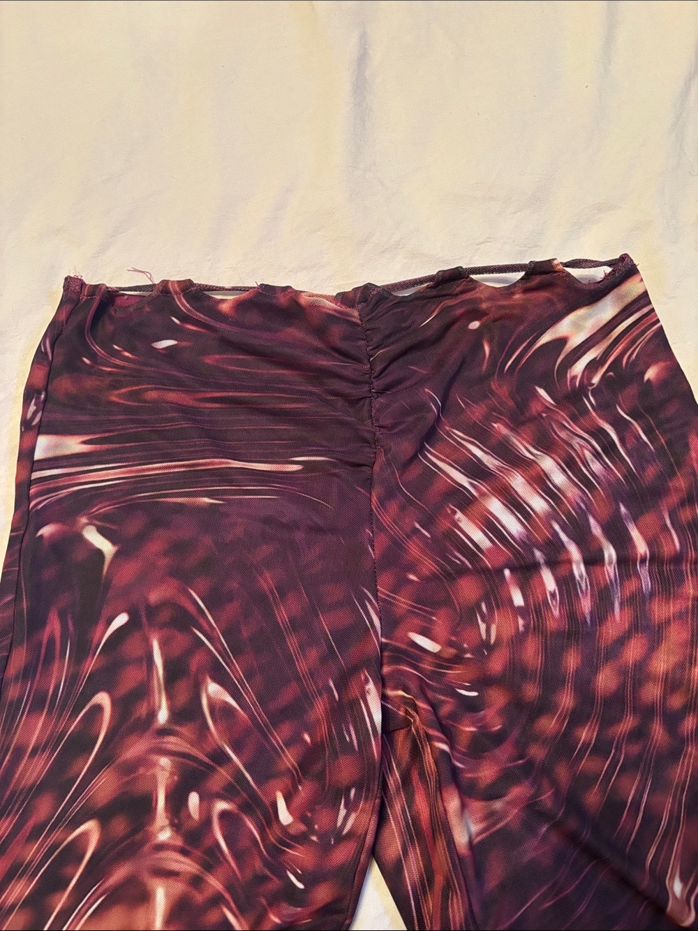 Outcast Pattern Flare Pants - Picture 3 of 3